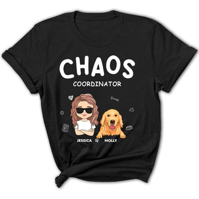 Chaos Coordinator - Personalized Custom Women's T-shirt