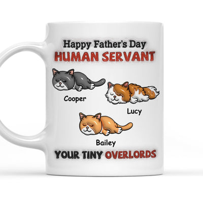 Your Tiny Overlords - Personalized Custom 3D Inflated Effect Mug