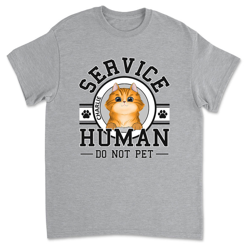 Pet Service Human Logo - Personalized Custom Premium T-shirt