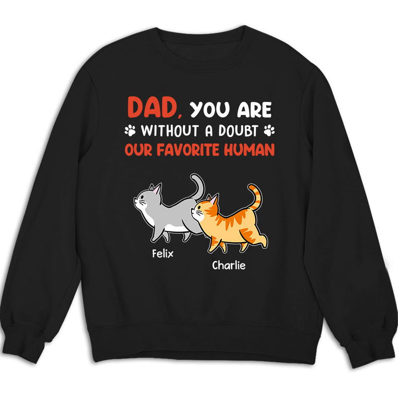 Favorite Human No Doubt 2 - Personalized Custom Sweatshirt