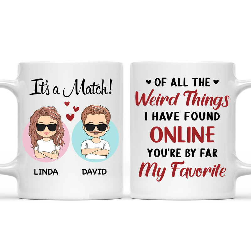 You Are My Favorite - Personalized Custom Coffee Mug