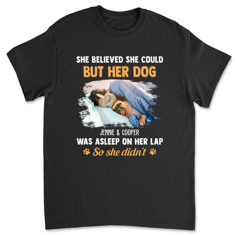 She Believed She Could Photo - Personalized Custom Unisex T-shirt
