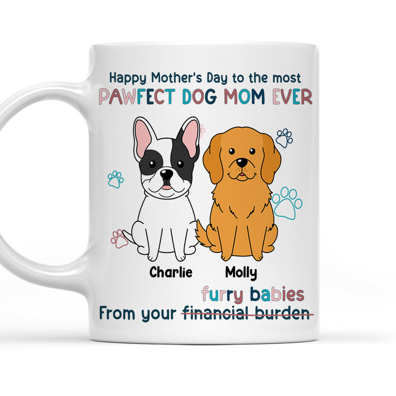 Human Servant From Your Furry Baby - Personalized Custom Coffee Mug