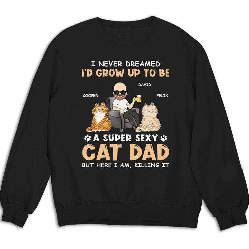 Sexy Dad Mom - Personalized Custom Sweatshirt