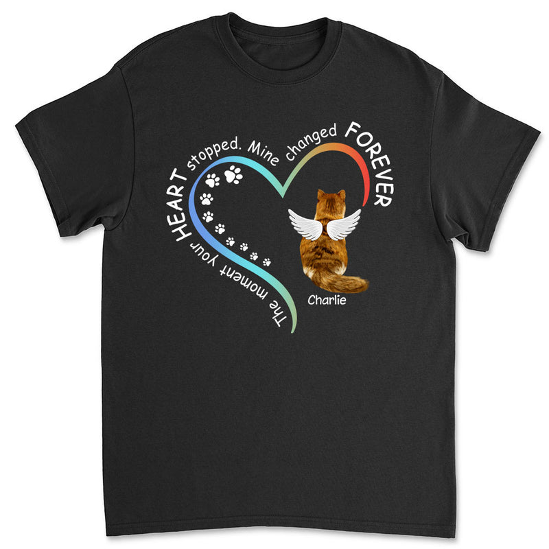 My Heart Changed Forever 2 - Personalized Custom Unisex T-shirt