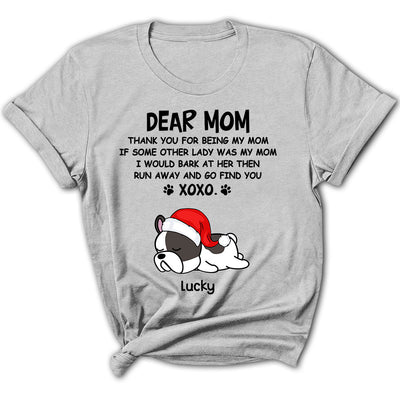 Dear Xoxo Sleeping - Personalized Custom Women's T-shirt