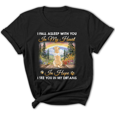 I See You In My Dreams - Personalized Custom Women's T-shirt