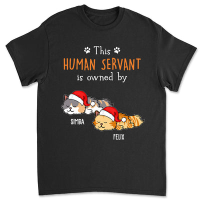 Servant Owned By - Personalized Custom Unisex T-shirt