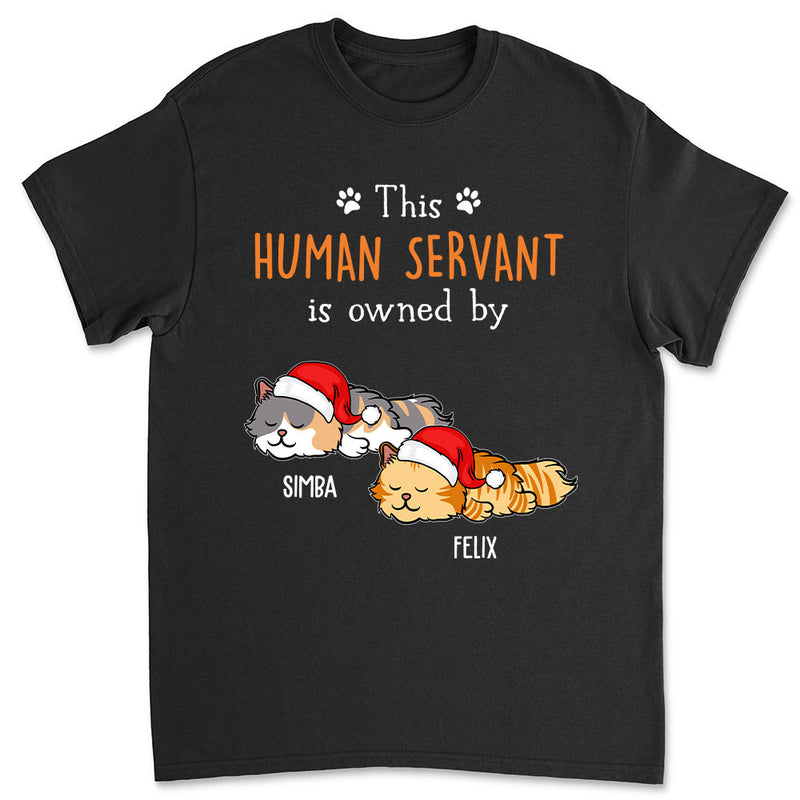 Servant Owned By - Personalized Custom Unisex T-shirt