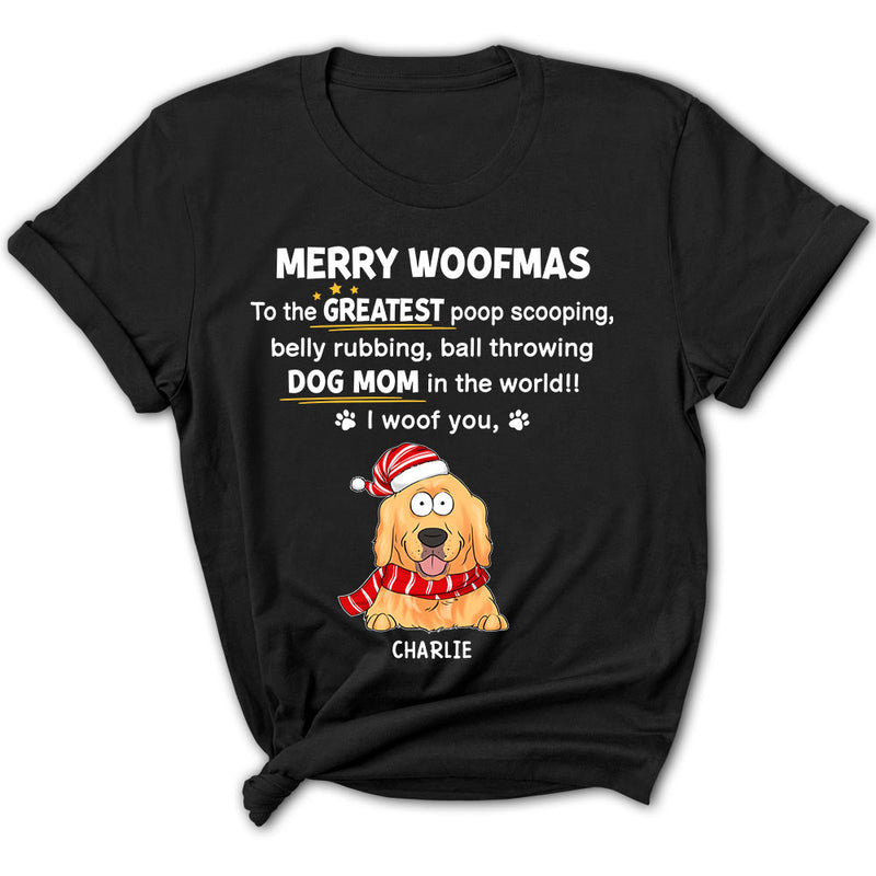 Greatest Woofmas - Personalized Custom Women&