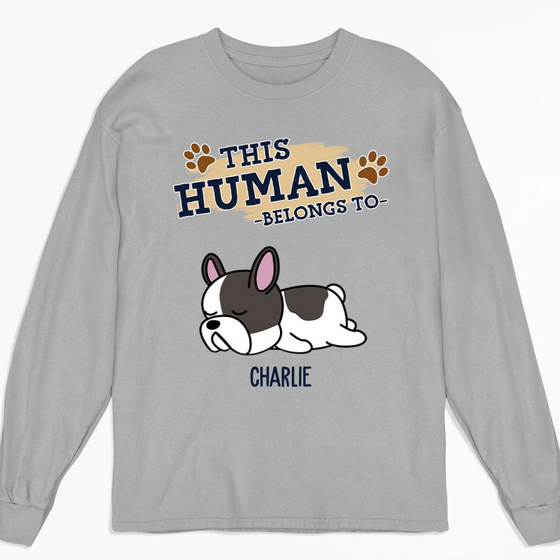 This Human Version 2 - Personalized Custom Long Sleeve T-shirt