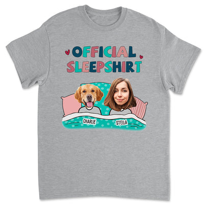 Sleepshirt Photo - Personalized Custom Unisex T-shirt