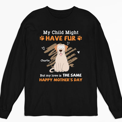 My Children Might Have Fur - Personalized Custom Long Sleeve T-shirt