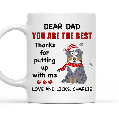 Dad Is Best - Personalized Custom Coffee Mug