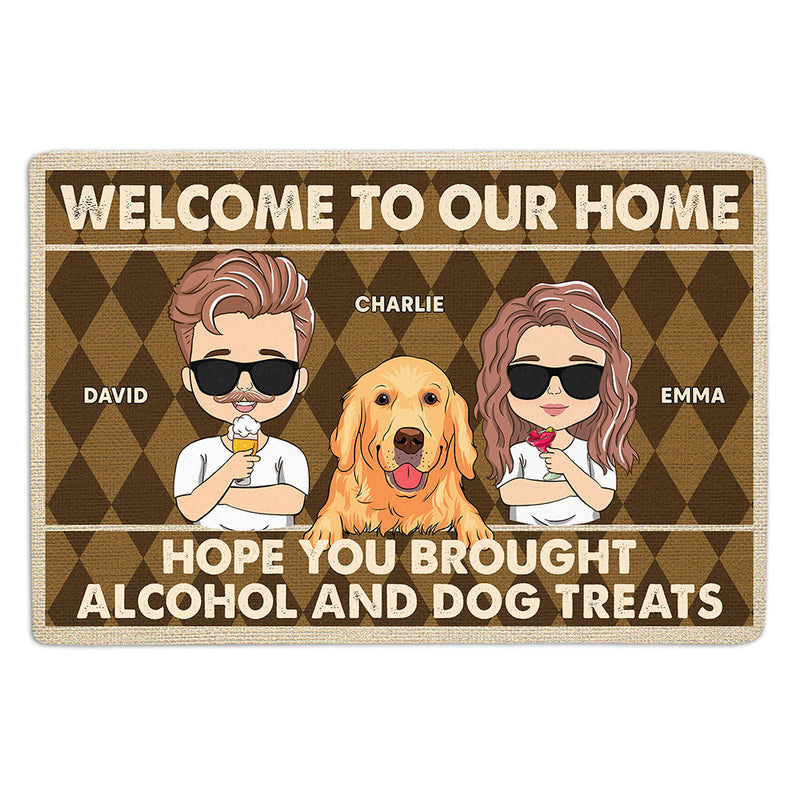 Hope You Brought - Personalized Custom Doormat