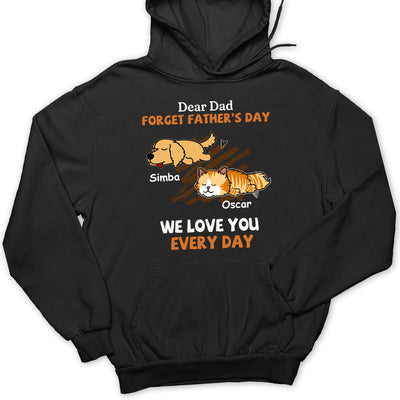 Woof My Dad Every Day Version Pets - Personalized Custom Hoodie