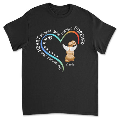 My Heart Changed Forever - Personalized Custom Unisex T-shirt