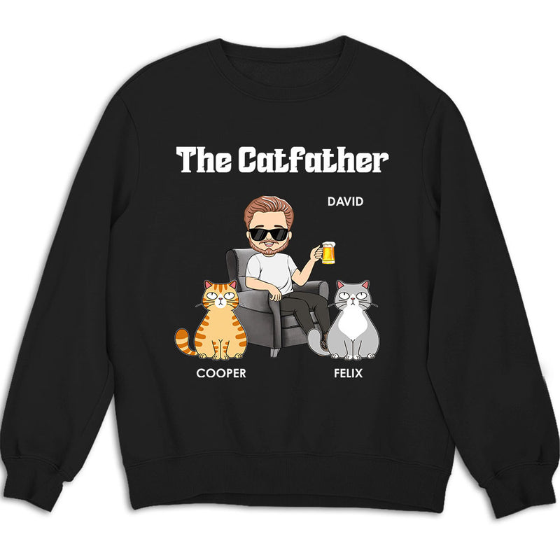 The Catfather - Personalized Custom Sweatshirt