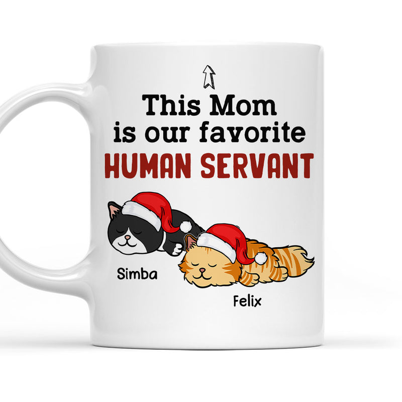 Human Servant Gift - Personalized Custom Coffee Mug