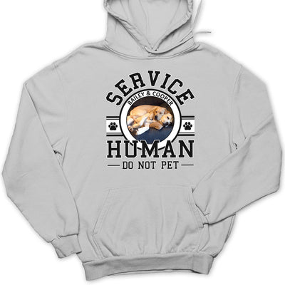 Pet Service Human Logo - Personalized Custom Hoodie