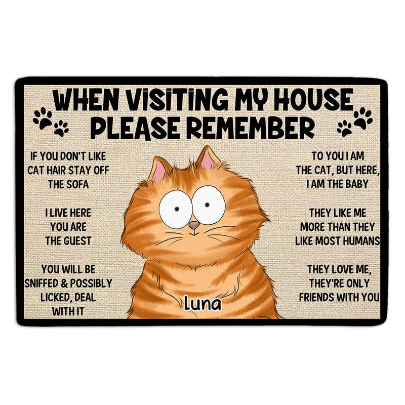 Please Remember - Personalized Custom Doormat