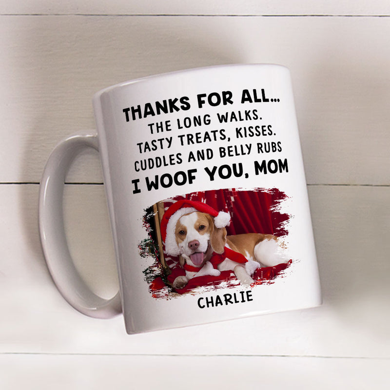 Dog Thanks All - Personalized Custom Coffee Mug