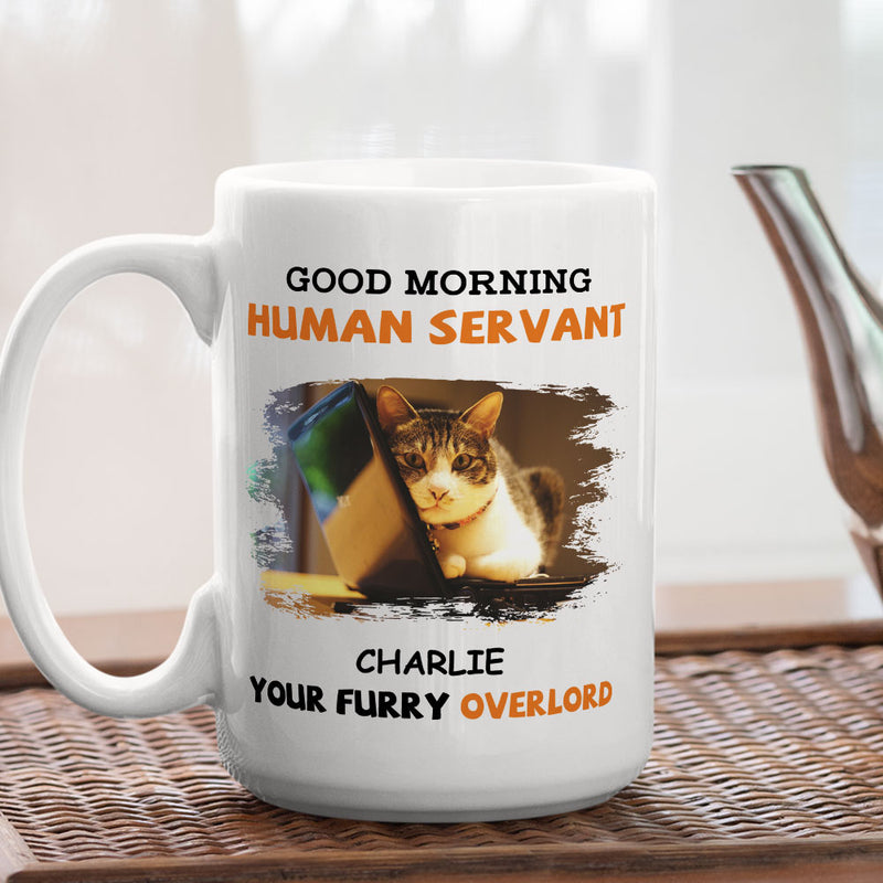 Good Morning Version 2 - Personalized Custom Coffee Mug