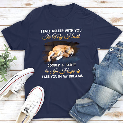 I See You In My Dreams - Personalized Custom Premium T-shirt