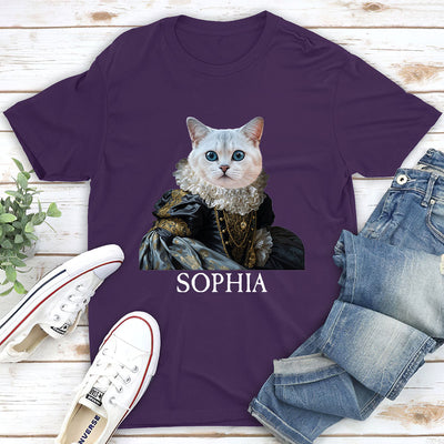 Custom Royal Pet Portrait - Personalized Custom Unisex T-shirt