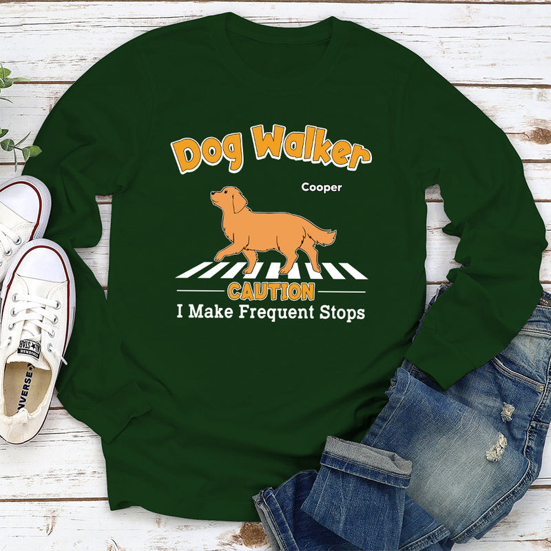 Frequent Stops - Personalized Custom Long Sleeve T-shirt