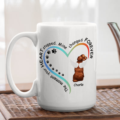 My Heart Changed Forever - Personalized Custom Coffee Mug