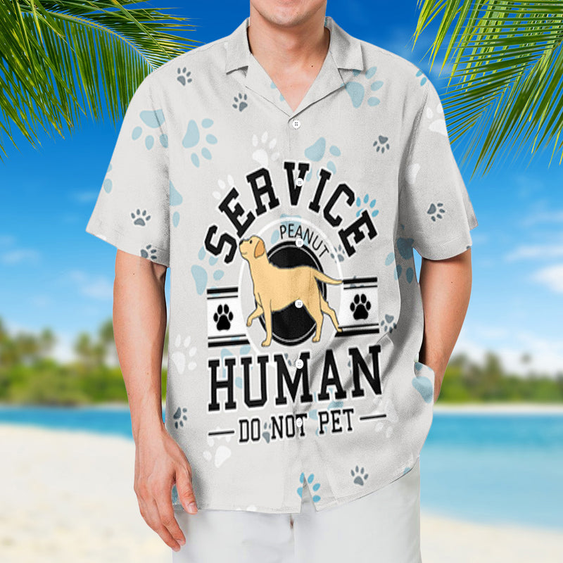 Summer Service Human - Personalized Custom Hawaiian Shirt