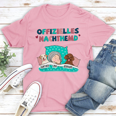 Offizielles Nachthemd - Personalisiertes Premium T-Shirt