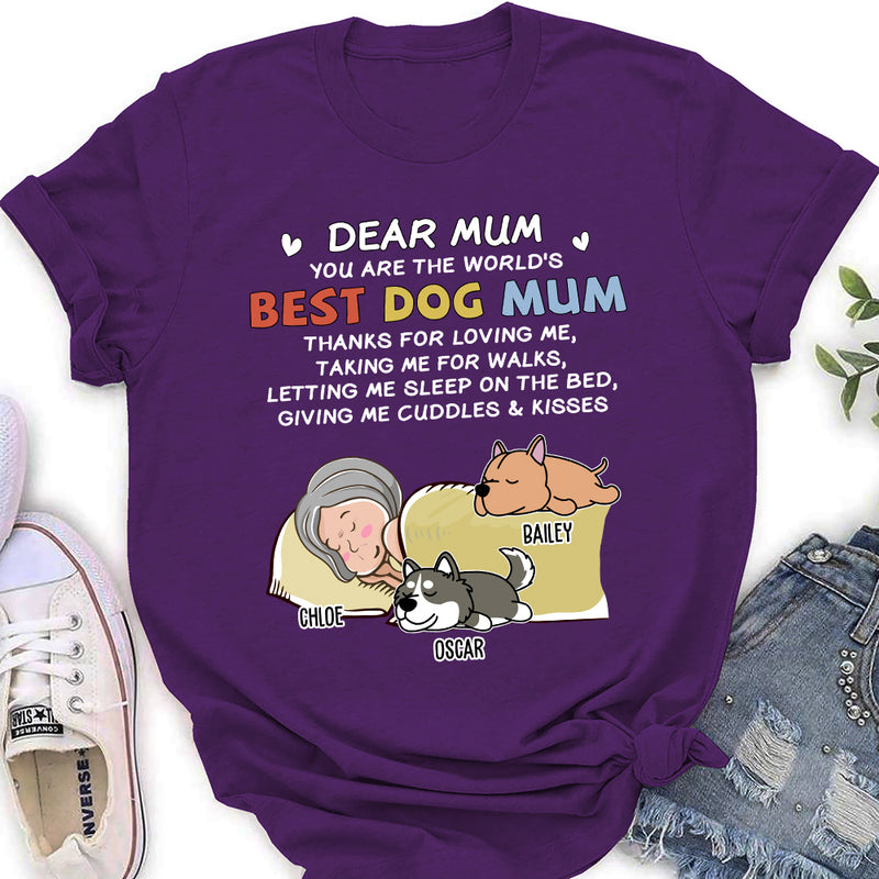 Dear Mom - Personalized Custom Women&