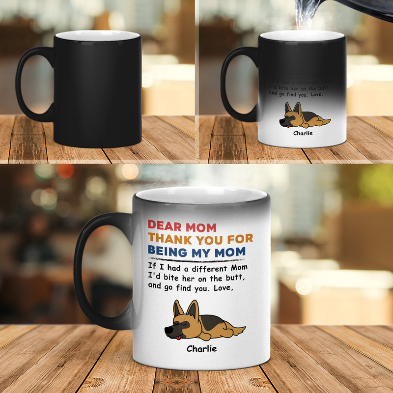 Bite The Butt - Personalized Custom Color Changing Mug