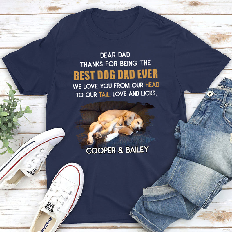Head To Tail - Personalized Custom Unisex T-shirt