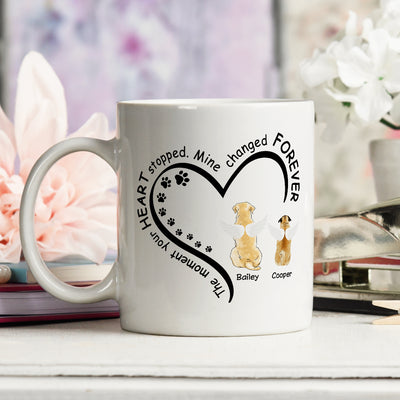 My Heart Changed Forever - Personalized Custom Coffee Mug