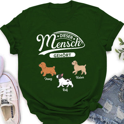 Dieser Mensch Gehört 2 - Personalisiertes Damen T-Shirt