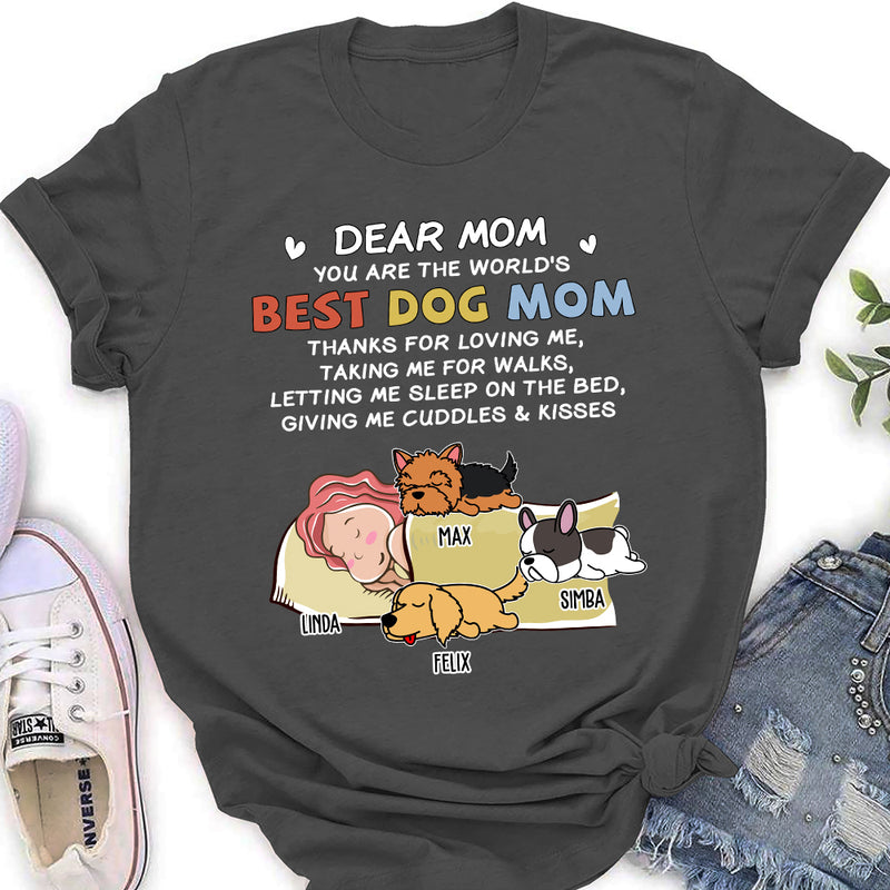 Dear Mom - Personalized Custom Women&