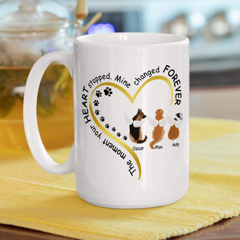 My Heart Changed Forever - Personalized Custom Coffee Mug