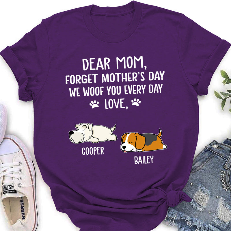 Woof You Mom - Personalized Custom Women&