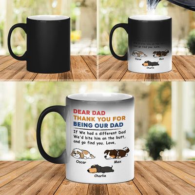 Bite The Butt - Personalized Custom Color Changing Mug
