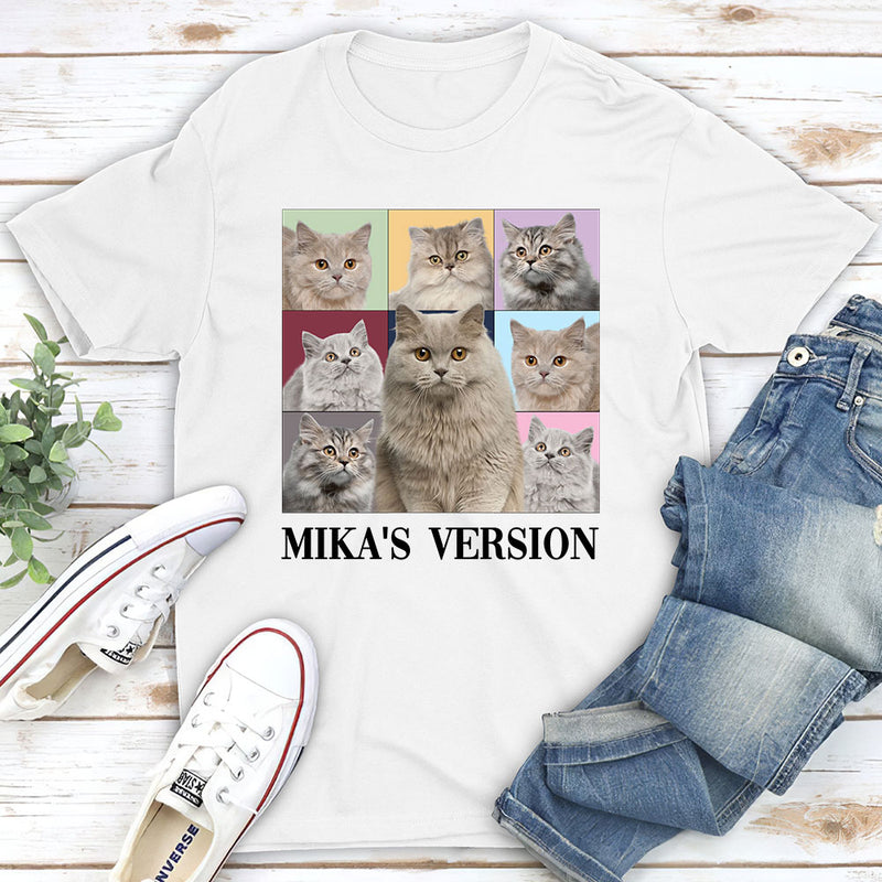 Custom Pet Photo Vintage - Personalized Custom Unisex T-shirt