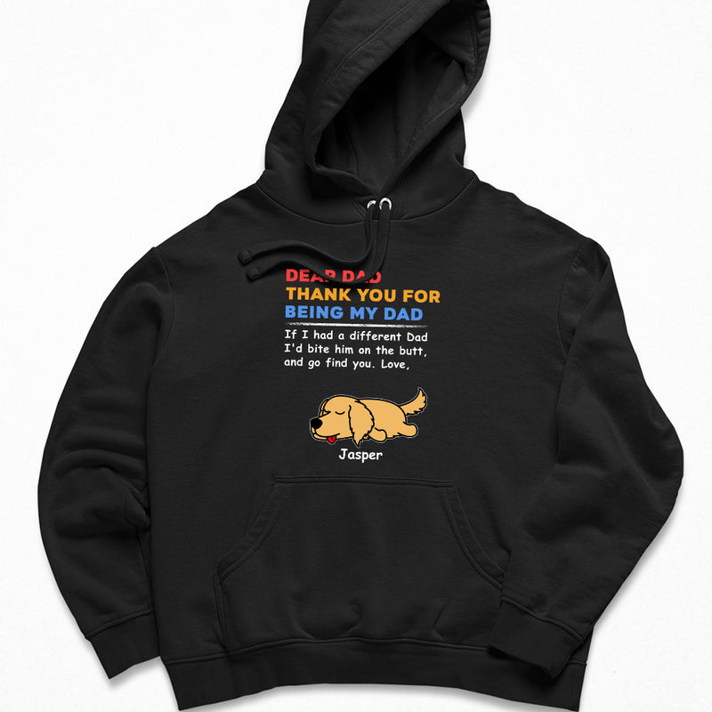 Bite The Butt 2 - Personalized Custom Hoodie