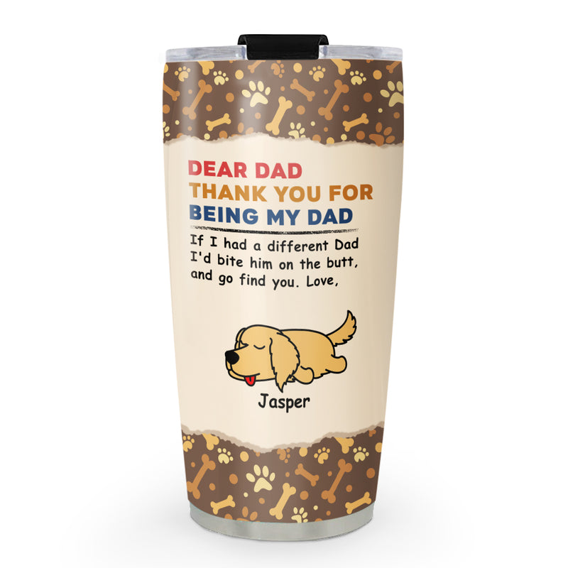 Bite The Butt - Personalized Custom Tumbler