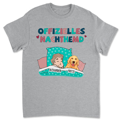 Offizielles Nachthemd Für Haustierbesitzer - Personalisiertes Premium T-Shirt