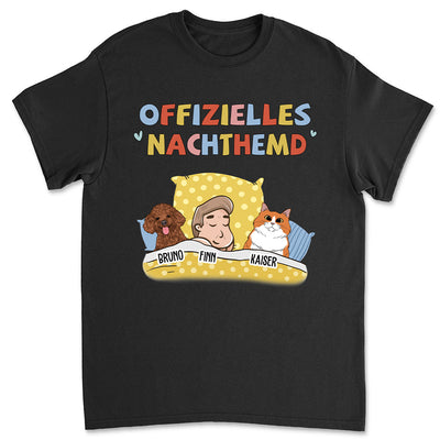 Offizielles Nachthemd Haustiere 2 - Personalisiertes Premium T-Shirt