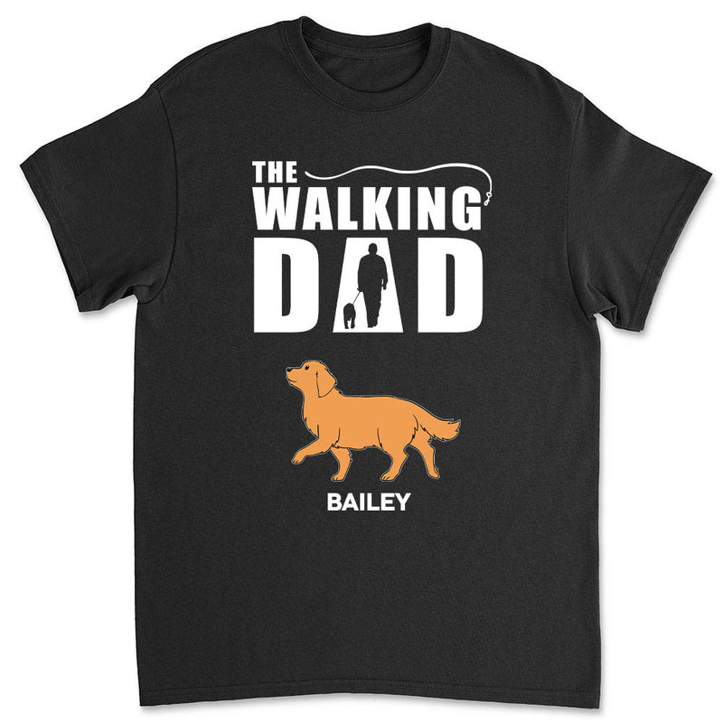 Walking The Dog - Personalized Custom Unisex T-shirt