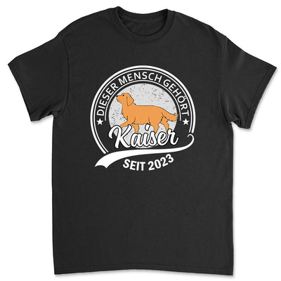 Dieser Mensch Gehört 2 - Personalisiertes Unisex T-shirt