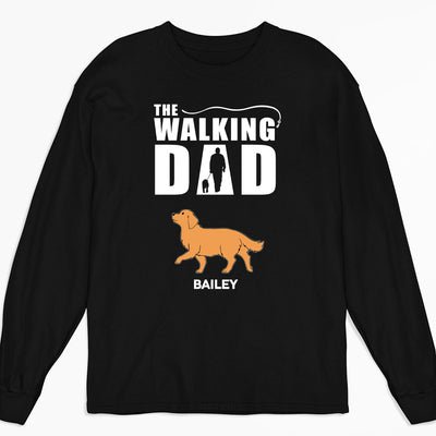 Walking The Dog - Personalized Custom Long Sleeve T-shirt